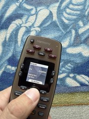 Logitech Harmony 650 Universal Color Screen Remote Silver Tested & Works