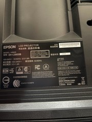 Epson EH-LS800B 2160p 3LCD Laser Projector – Black Only 369 Hours