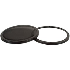 Steel Mesh 2-Piece Grill for 12″ Speaker Black