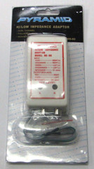 Pyramid NS60 RCA Line Level Converter Hi/Low Impedance Adapter Dual Channel Kit