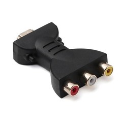HDMI to 3 RCA AV Cable Adapter Audio Video Composite Converter HDTV DVD TV
