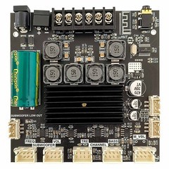 1Pc 4~8Ω Power Amplifier Board Module 2.1 Channel 50W*2+100W Bluetooth aa