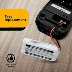 3-Pack Genuine VTech BT162342/BT262342 2.4V 300mAh Cordless Phone Battery Packs