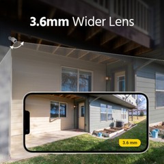 ANNKE Home Security Surveillance Camera 1080p HD 4IN1 Outdoor EXIR Night Vision