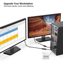 DP Displayport to HDTV High-Definition Adapter Cable for 1080P Video Conversion