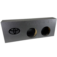 2007 – 2013 Toyota Tundra Crew Max Truck Dual 12″ Sub Box Subwoofer Enclosure