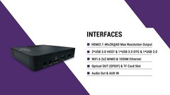 UGOOS UT8 4GB 32GB RK3568 Android 11 TV Box WIFI 6 1000M BT5.0 Set Top Box