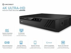 Amcrest NV4116E-HS 720p/1080p 3MP-8MP 4K NVR w/ 2TB HDD Supports up to 6TB HDD