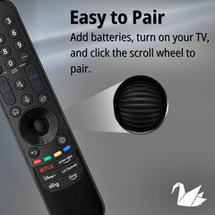 LG TV Magic Voice TV Remote Control MR24GN For 2019-2024 G4 C3 C4 B4 QNED OLED