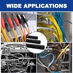 Braided Split Sleeving Wire Loom Tubing Cable insulated Sleeve Cord Protector