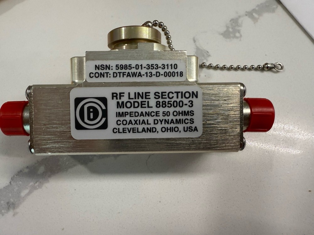 coaxial dynamics 88500-3 line Section Radio 50 Ohms