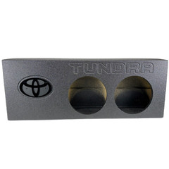 2007 – 2013 Toyota Tundra Crew Max Truck Dual 12″ Sub Box Subwoofer Enclosure
