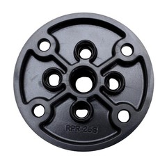 RAM� Composite Mount 2.5″ Pre-Drilled AMPS Round Plate Octagon Button RAP-293U