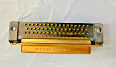 ITT CANON 50P RIGHT ANGLE MALE DD-50P PIN CONNECTOR D-SUB 90 DEGREE PC MOUNT