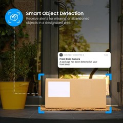 Dual-Lens 4K (8MP) Outdoor Security POE Camera, 2 x 4MP Lenses PoE AI Bullet …