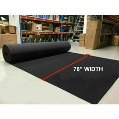 Speaker Box Sub woofer Enclosure Cover Carpet Wrap Audio Video Charcoal 32″x78″