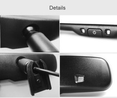 4.3″ OEM Mirror Monitor +No.1 Bracket for Ford Toyata Jeep Nissan Backup camera