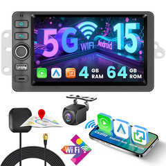 For Chevrolet S10 2003 2004 Carplay Android15 Car Stereo Radio GPS NAVI 4GB+64GB