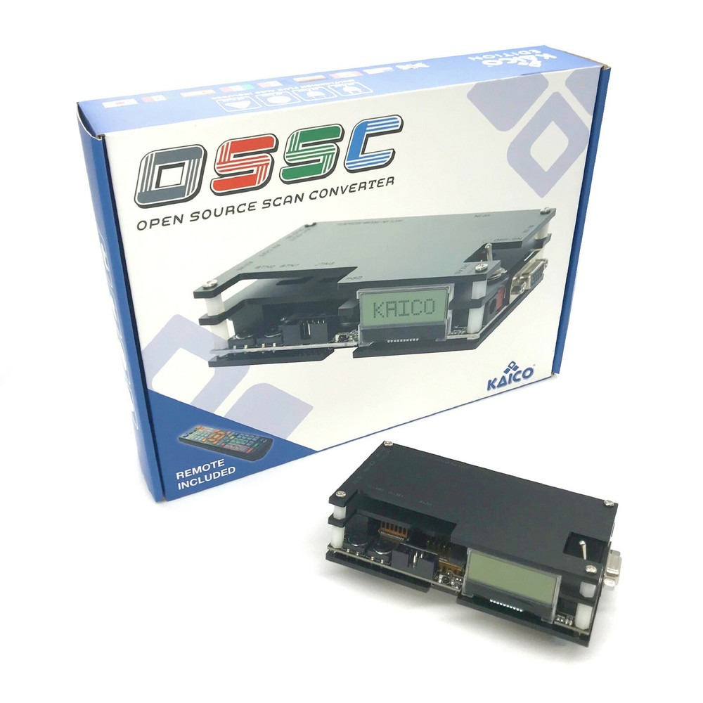 OSSC SCART Component VGA to HDMI Open Source Scan Converter 1.6 for Retro Gaming