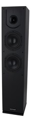 (2) Rockville Lux 658 Black Dual 6.5″ 8 Ohm Hi-Fi Tower Speakers Made In Vietnam