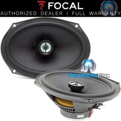 FOCAL OEM.690CA1.SG 6×9″ 150W RMS ALUMINUM TWEETERS ACCESS COAXIAL SPEAKERS NEW