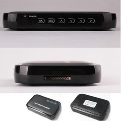 A28D USB SD MMC VGA AV YPbPr Multi TV Media Player + IR Fernbedienung 1080pi5