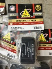 DTK-MRJPOE – Channel PoE RJ45 10GbE Ethernet Surge Protector-6 New Devices.