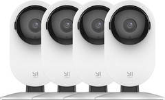 YI 1080p Home Camera Family Pack 4 in 1 WiFi Night Vision 2-Way Audio Open Box