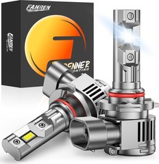 Fahren 9012/Hir2 LED Headlight Bulb 60000LM High/Low Beam 10 Years W/Cooling Fan