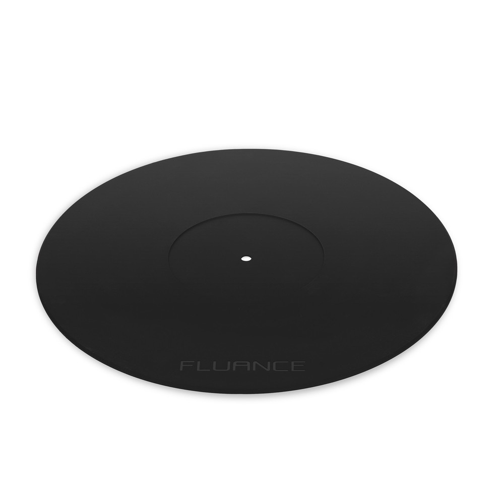 Fluance Turntable Platter Mat (Rubber Black) – Audiophile Grade