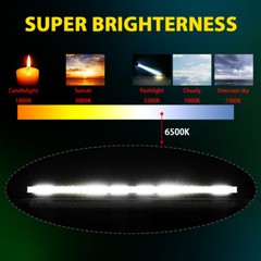 10″ inch 450W LED Work Light Bar Combo Spot Flood for Can-Am Polaris RZR UTV ATV