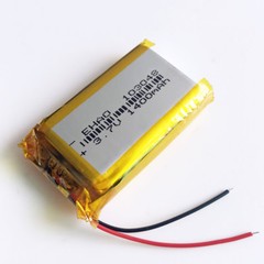 3.7V 1400mAh li po Rechargeable Battery Cells For Camera recorder GPS PSP 103048