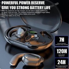 TWS Bluetooth 5.3 Headset Wireless Earphones Earbuds Stereo Headphones Ear Hook