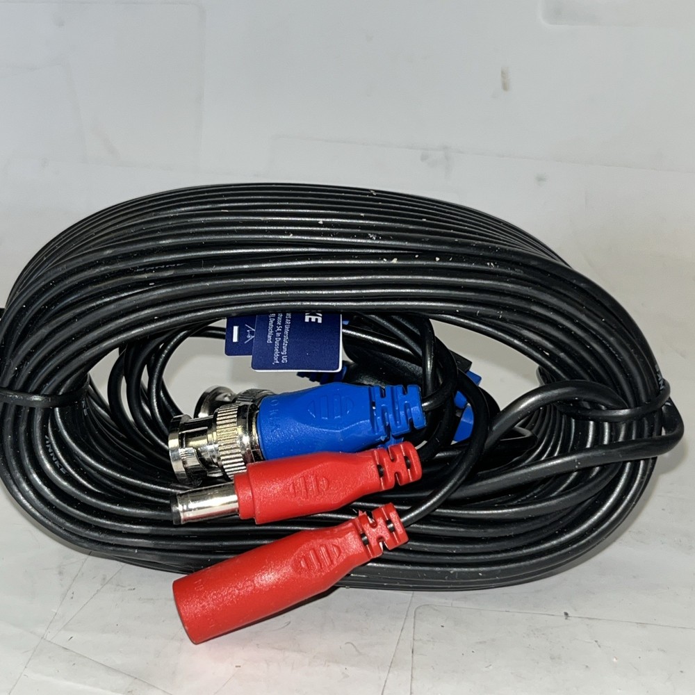 CCTV BNC Extension Wire Cord Security Camera Video DC Power Cable