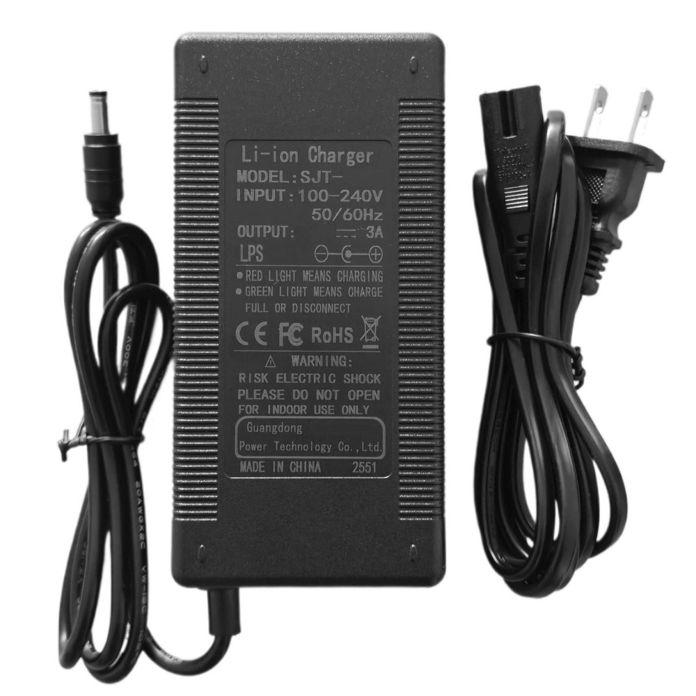 42V 3A Power Supply Charger For E-Glide SF Electric Folding 36V Li-ion Adapter