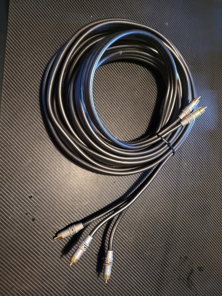 25ft Acoustic Research Component Video Cable Component Y, PR, Pb