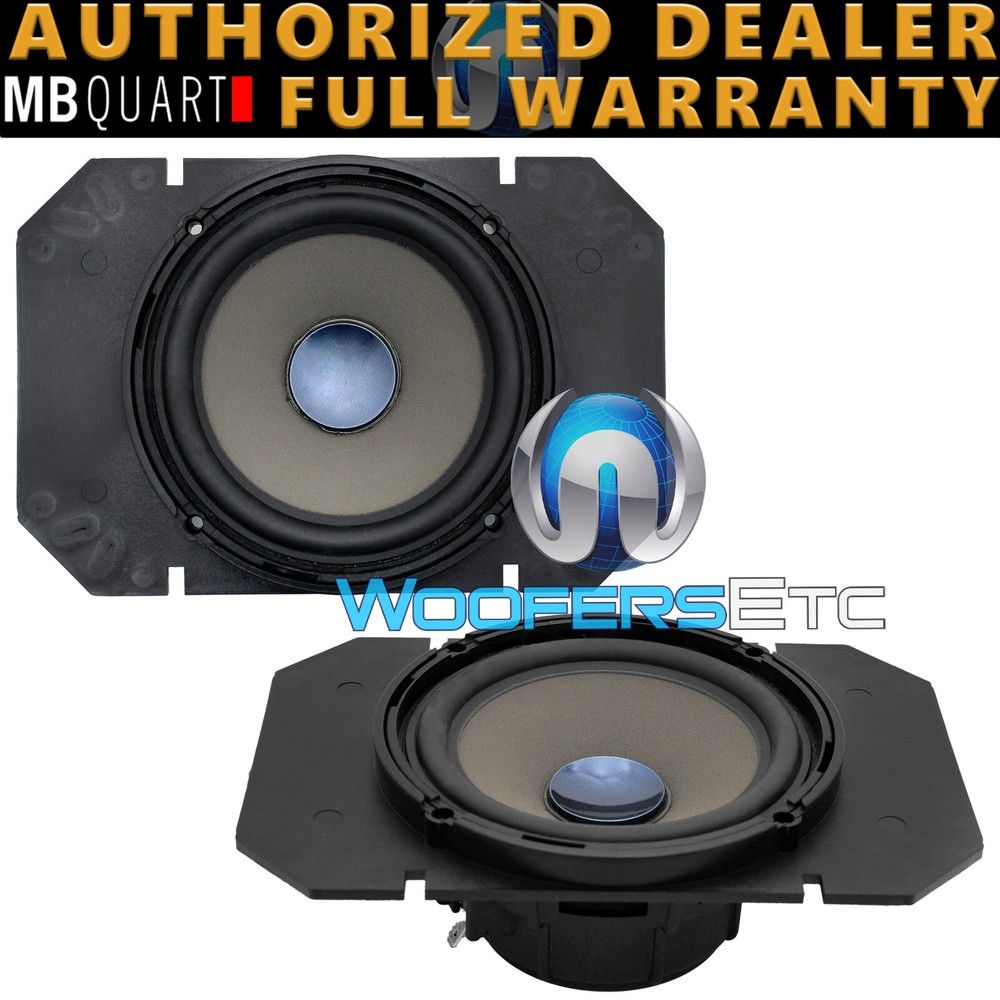 pkg MB QUART 4×6″ SPEAKERS BRACKETS + PMD100 4″ MIDS MADE IN GERMANY CAR AUDIO