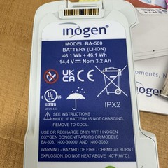 2-Pack Inogen G5 Battery BA-500 Fully Charged Excellent Condition