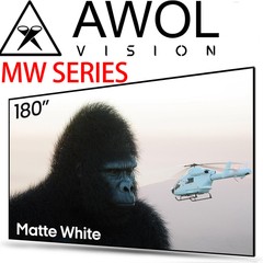 AWOL VISION Wall Mount Projector Screen 100”,120”,135”,150”,180”Fixed Frame