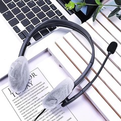 Headphone Ear Covers 100 Pcs Disposable Sanitary Non Woven Stretch Earpad 6.5cm