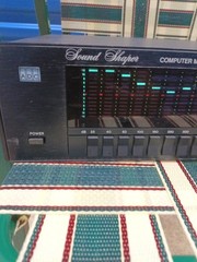 ADC SS-325X Sound Shaper Stereo Frequency Equalizer Spectrum Analyzer Works