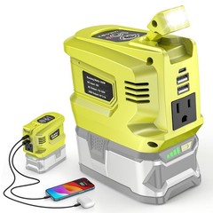 200W Portable Power Inverter for Ryobi 18V AC 110V-120V Converter