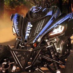 LED Headlights with Low Beam Turn Signal for Raptor 350 450 700 YFZ 450 Wolverin