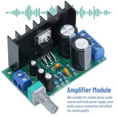 Mono Amplifier Board 120W Single Channel Audio Power Module for Subwoofer – 1…