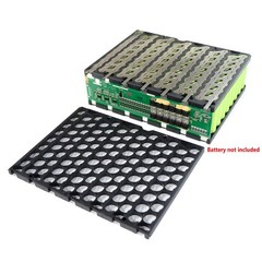 DIY 13S 8P 48V Li-ion Battery Box with 20A/30A BMS+Holder+Nickel Strip Assembly