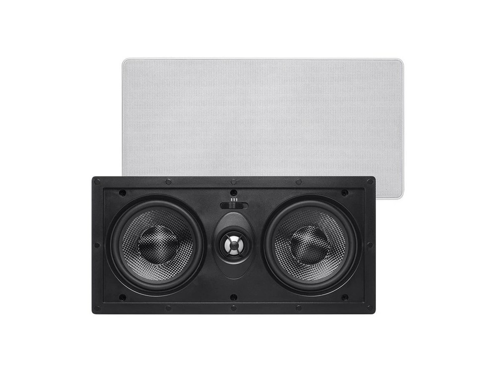 Monoprice Alpha In-Wall Center Channel Speaker – Dual 5.25 Inch (Single)