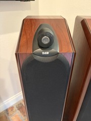 $$$ AWESOME B&W CDM 9NT FLOOR-STANDING SPEAKERS IN CHERRY WOOD $$$