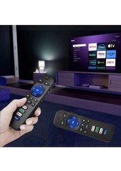 1 Pack Replacement Remote FIT For ROKU TV TCL/Sanyo/Element/Haier/RCA/LG/Philips