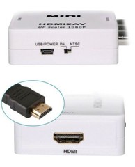 Mini HDMI to AV Adapter Full HD 1080P Video Audio 3 RCA Signal converter HDMI2AV