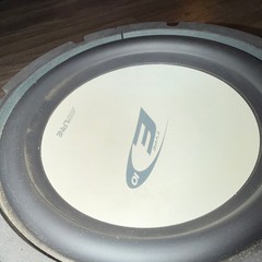 Alpine Type-E E10 10in Car Subwoofer 250W RMS Single Voice Coil, Non-Powered